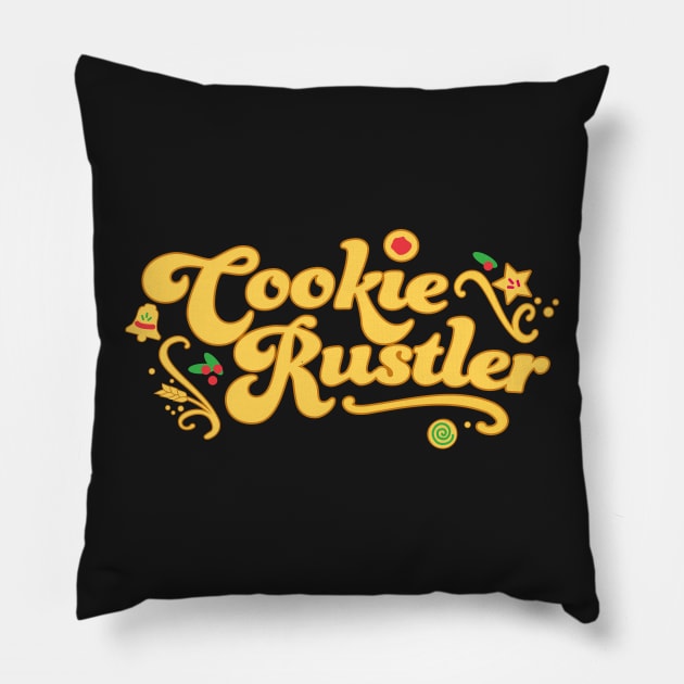 cookie rustler Pillow by teejaya