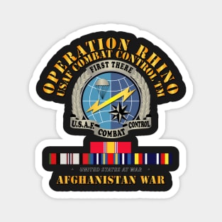 Operation Rhino - Afghanistan - USAF Combat Control w SVC Magnet