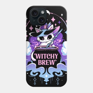 Witchy Cat Potion - Kawaii Magic Phone Case