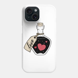 Love in a bottle Phone Case