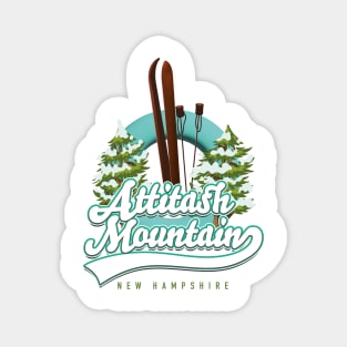 Attitash Mountain New Hampshire Ski logo Magnet