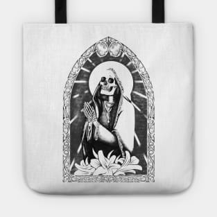 Santa Muerte Praying - Saint of Death Tote