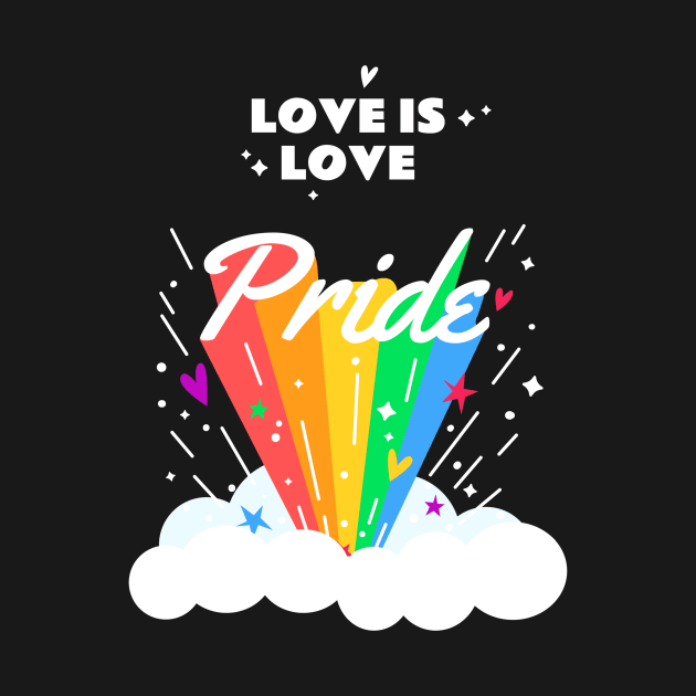 Love is love by Celebrate your pride