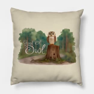 Good Ol' Owl - If you used to be a Owl, a Good Old Owl too, you'll find this bestseller critter storybook design with slogan perfect. Pillow