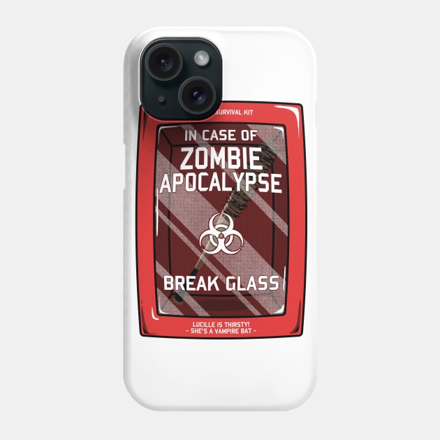 In case of Zombie Apocalypse Phone Case by KinkajouDesign