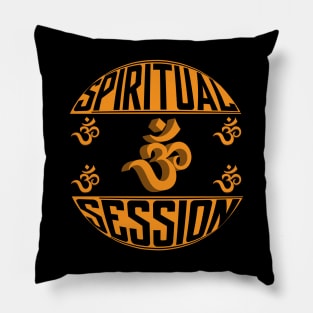 Spiritual Session Dot Om Pillow