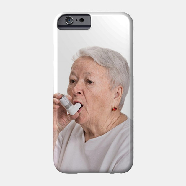 Inhaler Grandma Memes Funda Para Moviles Teepublic Mx