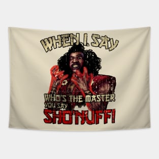 Who The Master // Vintage Sho Nuff Tapestry