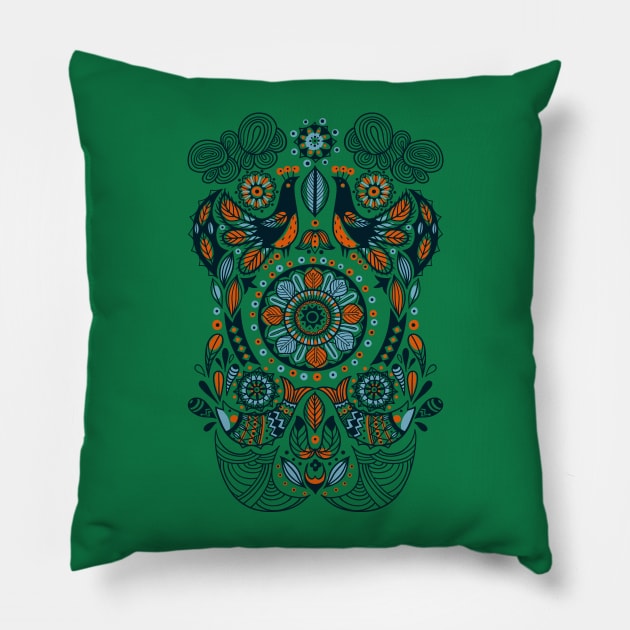 Peacock Pillow by annapaff