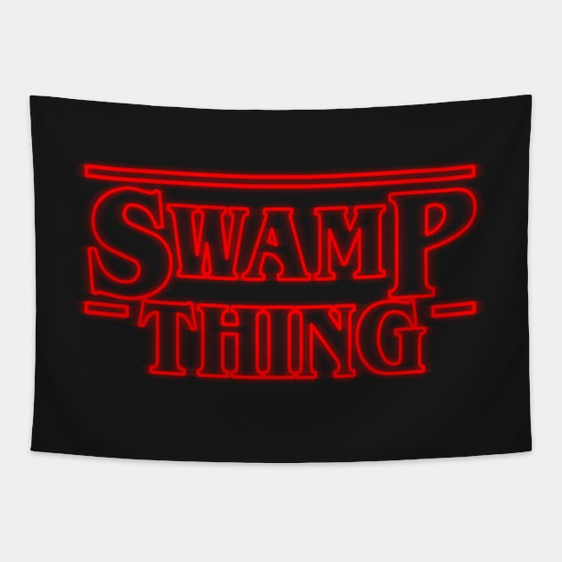 Swamp Thing Tapestry by Kineticon