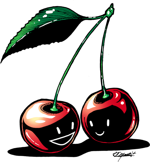 Pair O' Cherries - Buddies Kids T-Shirt by Indi Martin