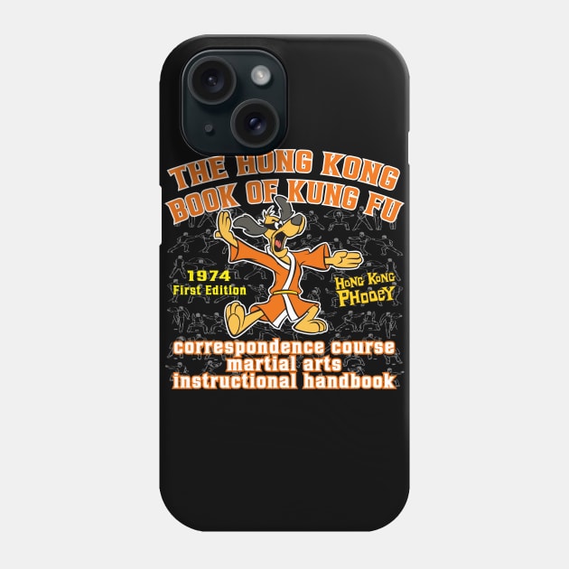 Hong Kong Phooey Kung Fu Manual Phone Case by Alema Art