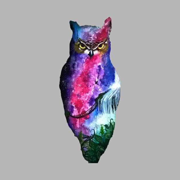 Mystical Owl by hettys_art