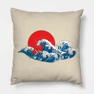 Big Wave Japan Pillow