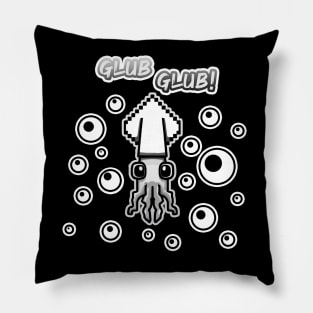 Cartoon squid Pillow