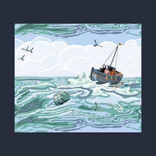 The Sailor and the Sea T-Shirt