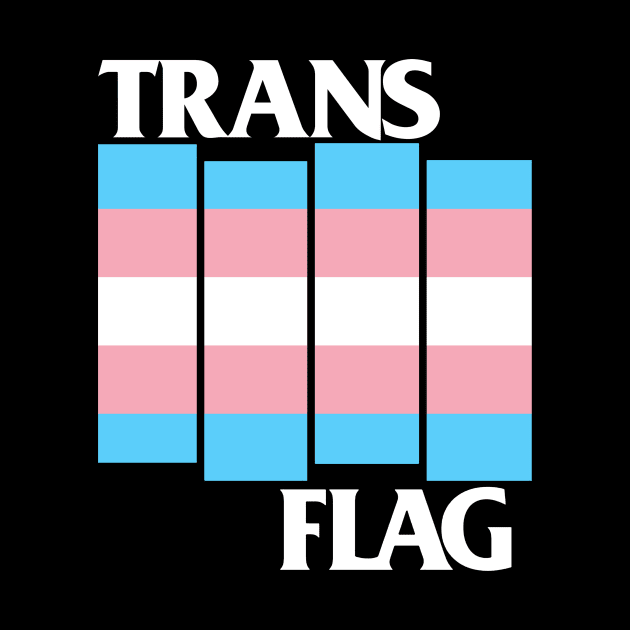 Trans Flag by WithinSanityClothing