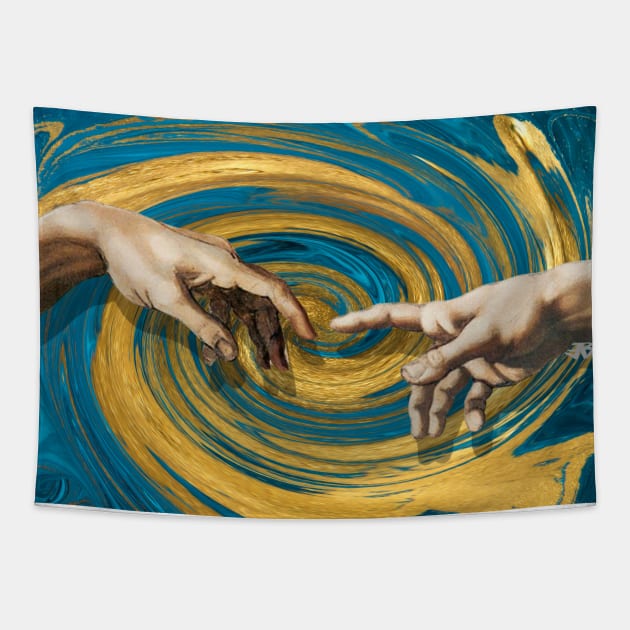 Creation of adam deals tapestry