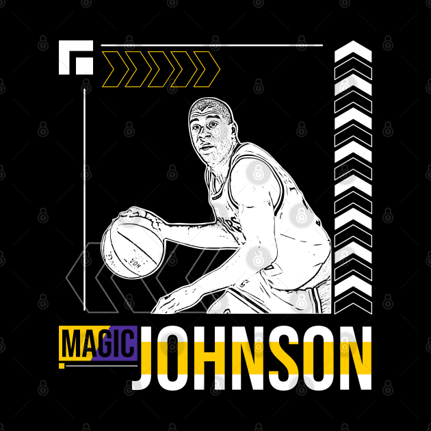 magic johnson | 1996 by Aloenalone