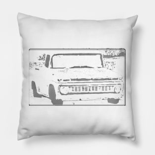 truck drawing Pillow