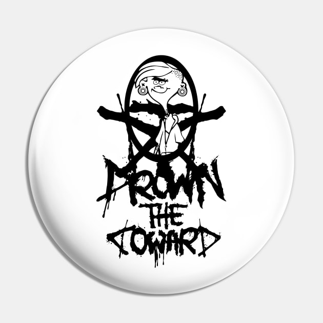 Rolf - Drown The Coward Pin by ATX-sketch