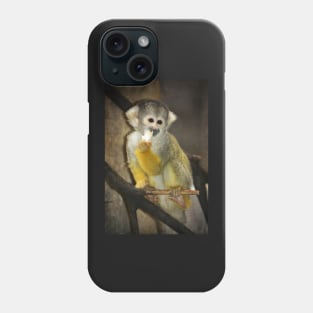 Squirrel Monkey Portrait Phone Case