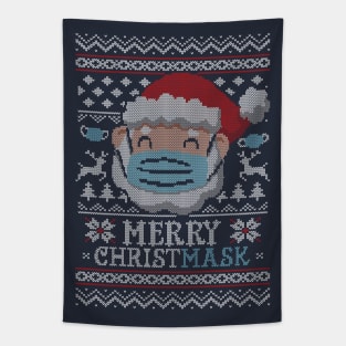 Ugly Christmask Sweater Tapestry