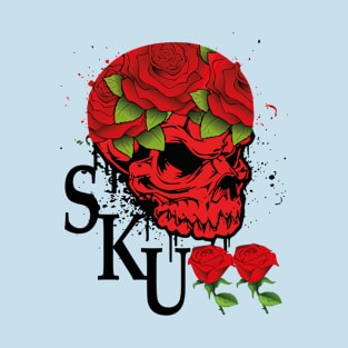 ROSE SKULL T-Shirt