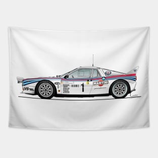 Röhrl / Geistdörfer - Monte-Carlo 1983 Tapestry