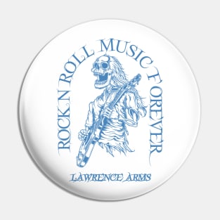 Lawrence Arms /// Skeleton Guitar Player Pin