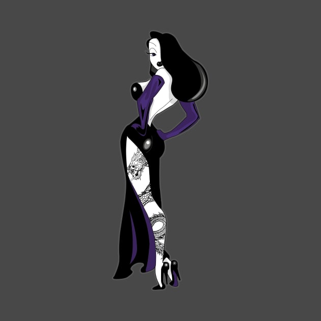 jessica rabbit GOTH by BOEC Gear