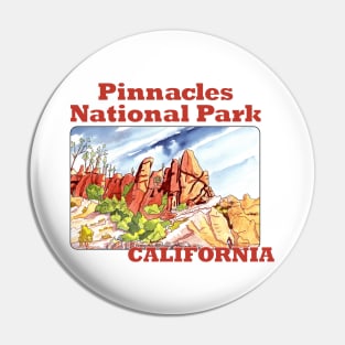 Pinnacles National Park, California Pin