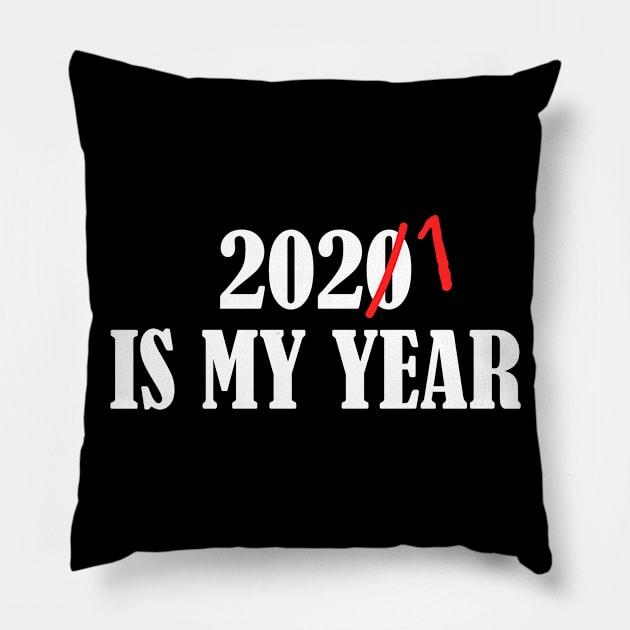 2021 New Year Humor Funny Fail 2020 Present Optimist Pillow by Kibo2020