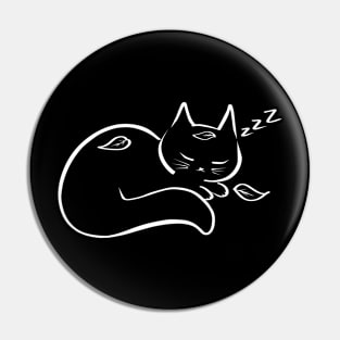 Sleep Cat Pin