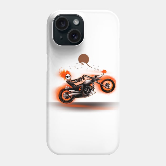 Nightmare Rider Phone Case by JayHai