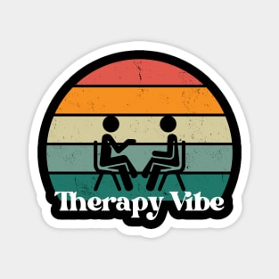 Therapy Vibe Retro Magnet