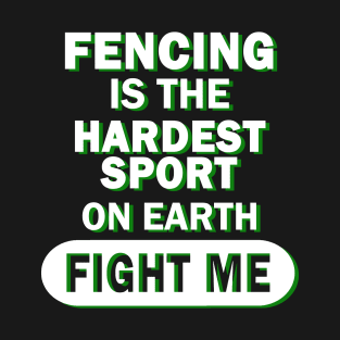 Men boys fencing epee fencing saber fencing T-Shirt