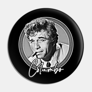 Columbo / Retro TV Fan Design Pin