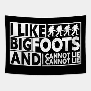 Bigfoot Believer Tapestry