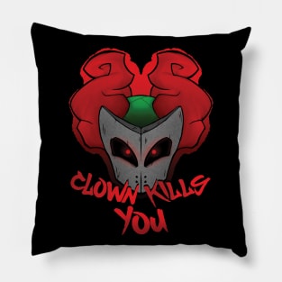 fnf madness combat tricky CLOWN KILLS YOU graffiti Pillow