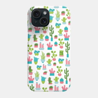 Cacti and succulents Phone Case