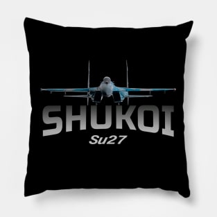 SU 27 Sukhoi Flanker Jet Fighters Pillow