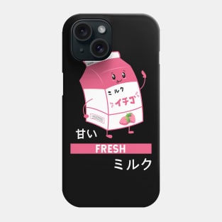 90s Japanese Otaku Stylish Aesthetic Milk Phone Case