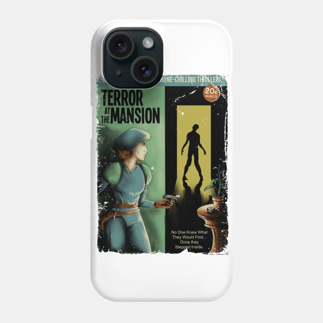 Terror at the Mansion Phone Case by CreativeOutpouring