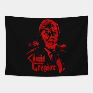 Count Gregore Horror Theater Host KOKH Tapestry