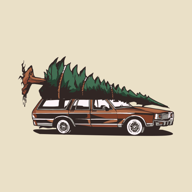 The Griswold Family Christmas Tree // Funny Christmas Graphic by SLAG_Creative