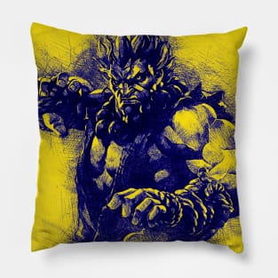 Akuma Pen Art Pillow