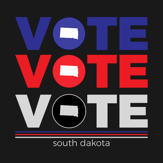 Vote vote vote South Dakota states election by LisaLiza