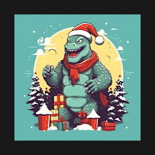 Godzilla Minus One Christmas T-Shirt