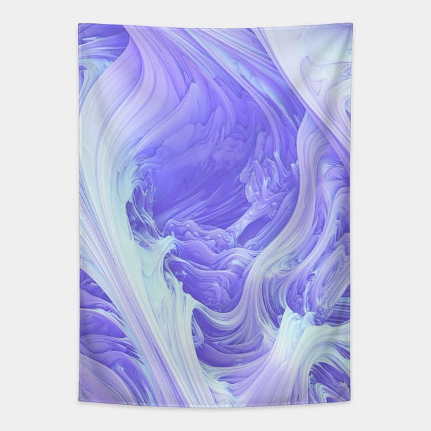 Glacial Mass. Frozen Abstract Art. Tapestry by love-fi